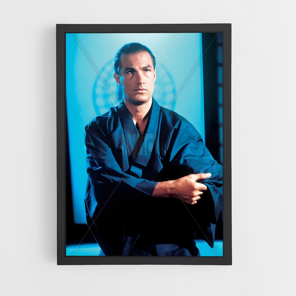 Poster Steven seagal agrémenter – affiche Aikido (vue 2)